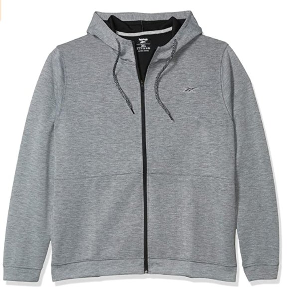 NEW Reebok Workout Ready Full Zip Hoodie - Picture 1 of 8